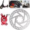 Electric Scooter Brake Rotor Brake Caliper Brake Pad Set Disc Brake Caliper Aluminum Alloy for Small Electric Scooter