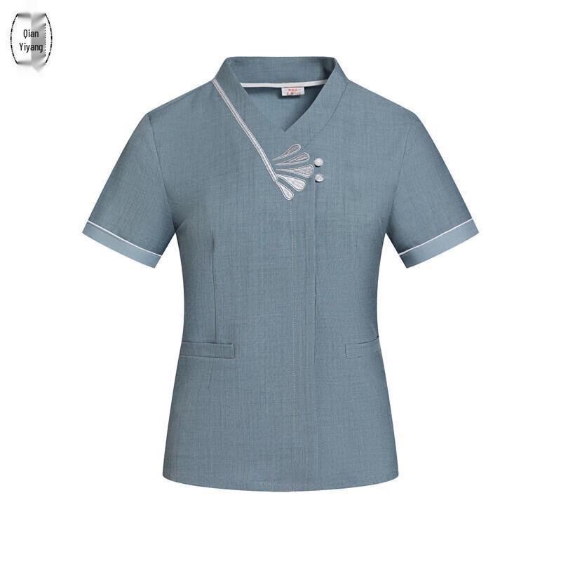 

Летняя униформа для уборки с коротким рукавом 5XL