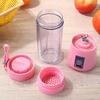 Portable 6 Blades USB Charging Eletric Fruit Juicer Blender