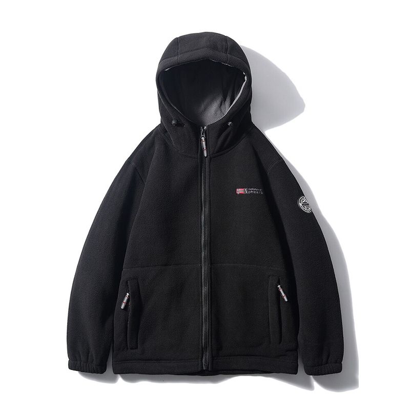 Exported to Norway Outdoor Sports Polar Fleece and Fleece Clothing Liner Men Winter Extra Thick Outwear Export Men's Clothing Jacket