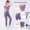 Miling Women's Short Sleeve Quick-Dry Sports Top
