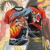 2026 One Piece Luffy Football Jersey T-shirt Kids Football Special Jersey Men's/Women's Quick-Drying Breathable Sweatshirt