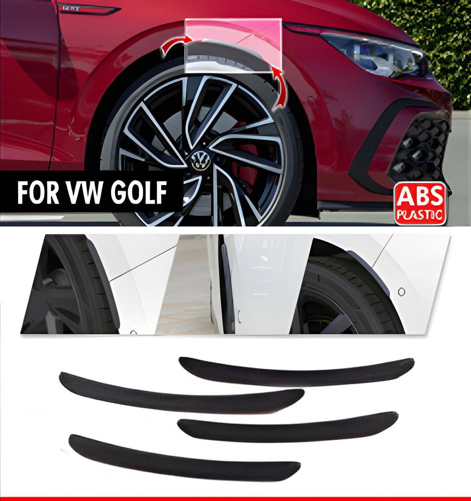 

Накладки на арки DPT (4 шт, черные) для Volkswagen Golf 7/E-Golf