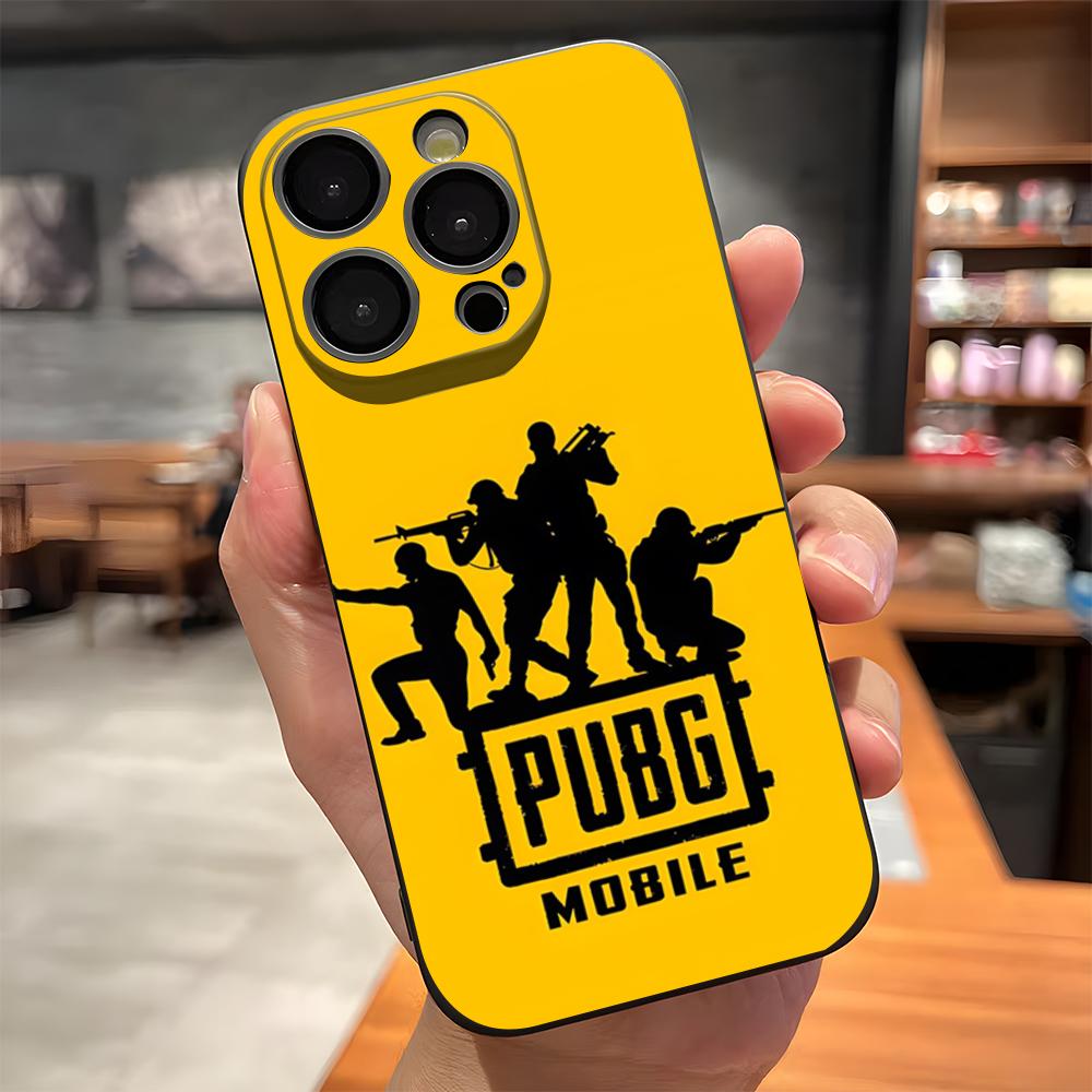 

PUBG Winner Chicken Dinner Phone Case For IPhone 17 Pro Max 15 Pro 16 14 Plus 12 13 Mini 11 Pro Shockproof Soft Cover iPhone12 Pro