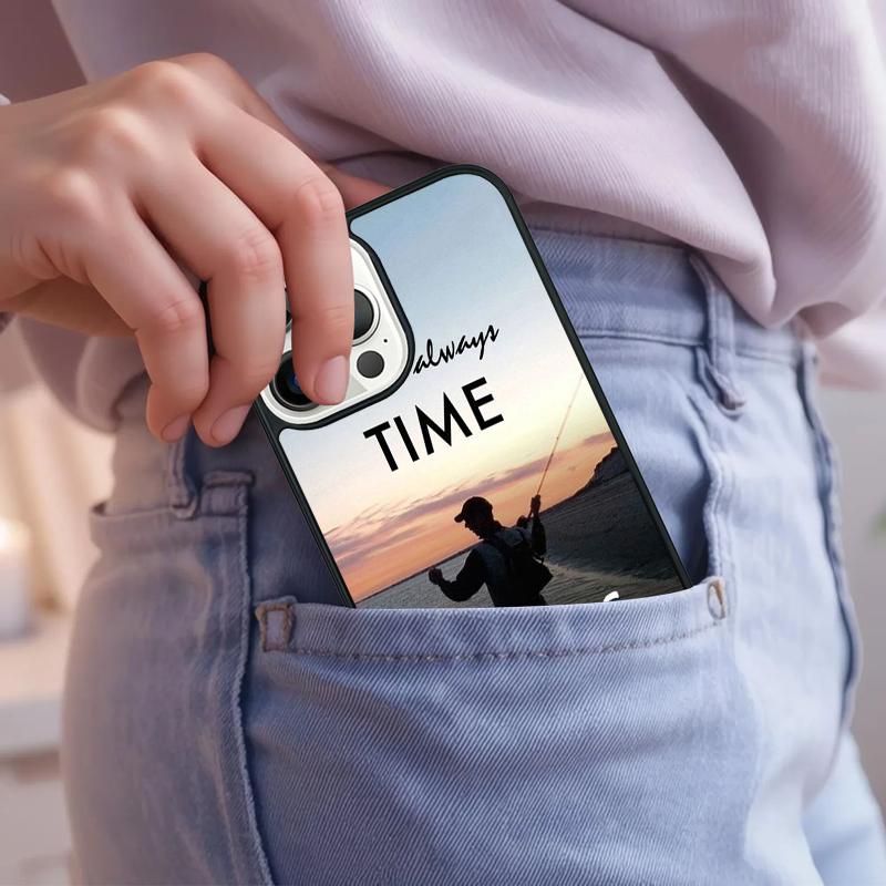 Hunting Fishing Art Fish Box Phone Case For iPhone 17 Air 15 16e 14 13 Pro Max Coque 12 11 Pro Max PLUS Cover