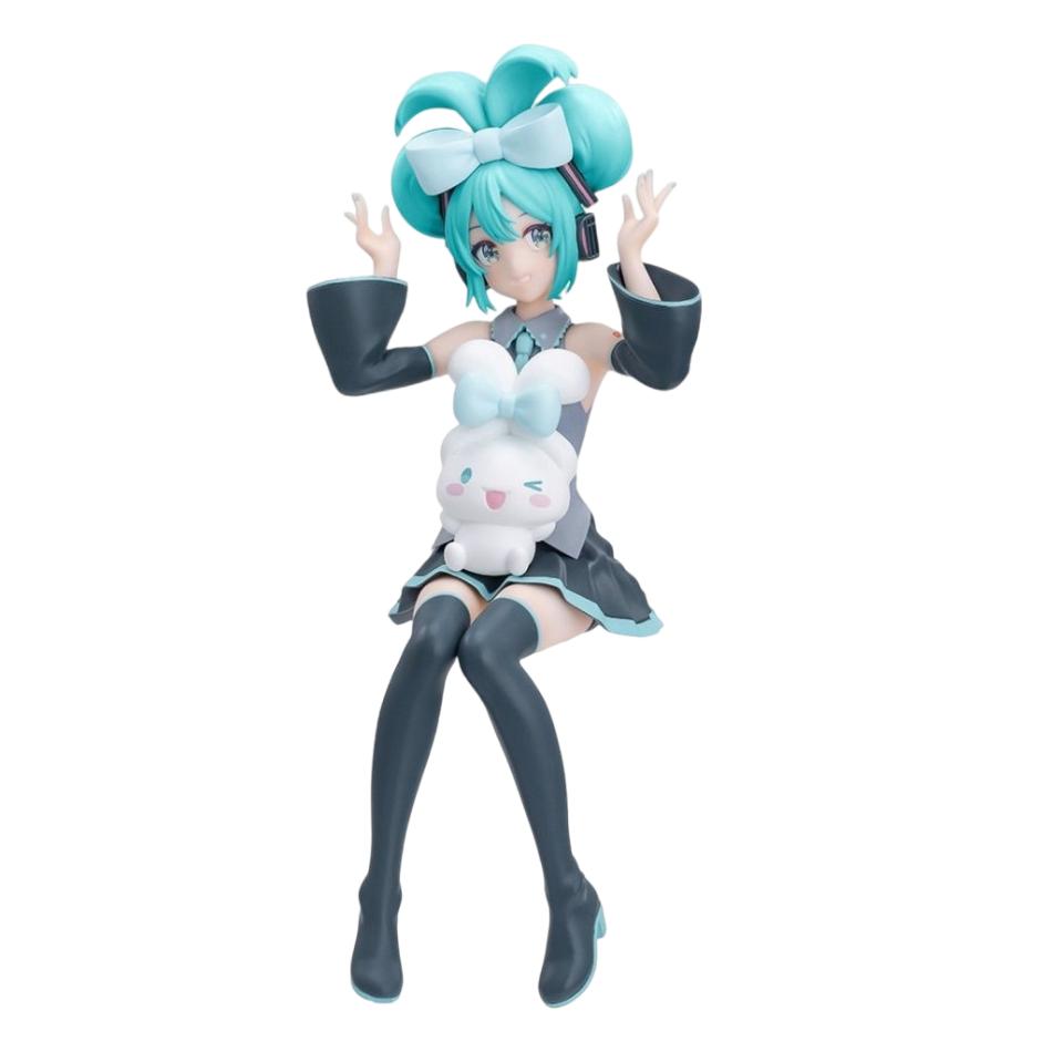 

20CM Anime Hatsune Miku Cinnamoroll Figure Peripheral Collectible Models Decorative Decorations Children Kawaii Gift X Articulated Poseable Detailed