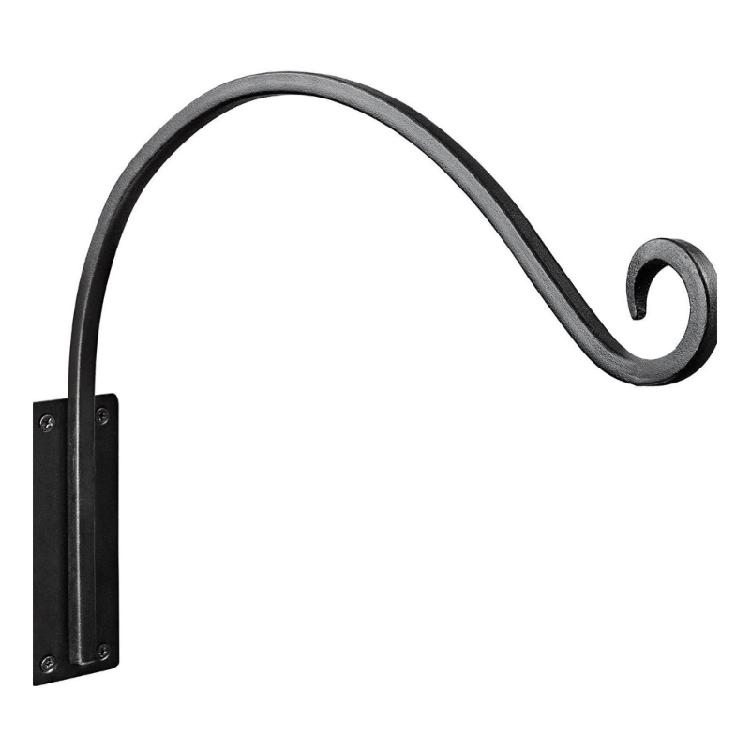 Portapiante Nero Tradizionale Per Uso Esterno Durevole Verniciato a Polvere Design Completa Vari Stili di Terrazza