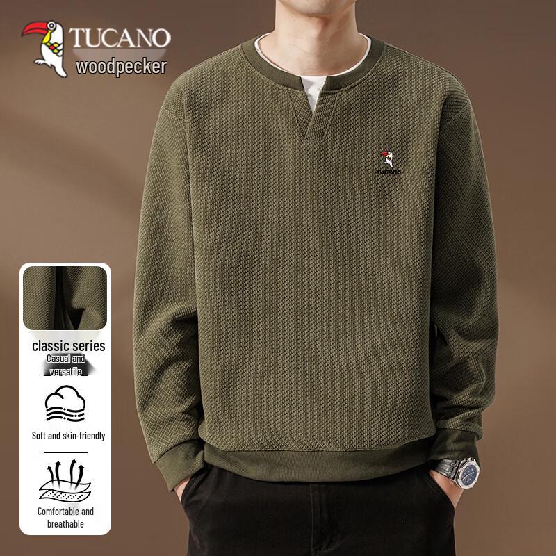 TUCANO Men s Round Neck Long Sleeve Sweatshirt 4XL/190