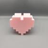 Heart-Shaped Game Controller Stand, Stable 3D Printed Desktop Decoration, Game Controller Storage, Home Storage