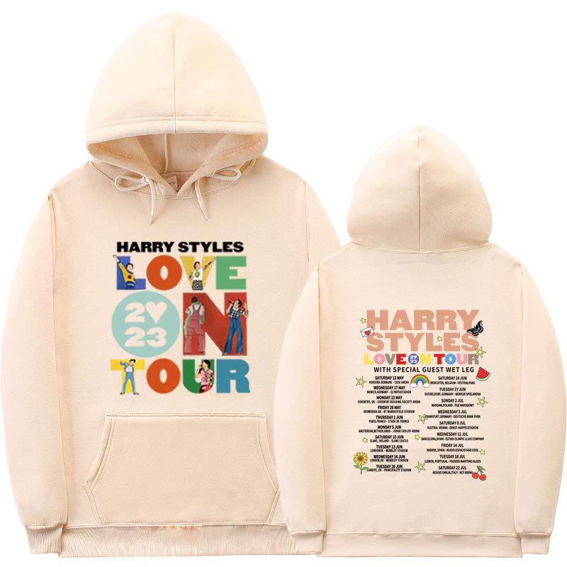 Unisex Love On Tour 2023 Letter Print Casual Sports Hoodie