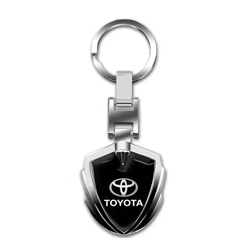 Pro Toyota Prado Aqua Hilux Camry Prius TRD Venza GR Yaris Auto Pletený Provaz Klíčenka Kroužek na Klíče Držák na Klíče Dárky pro Páry Příslušenství