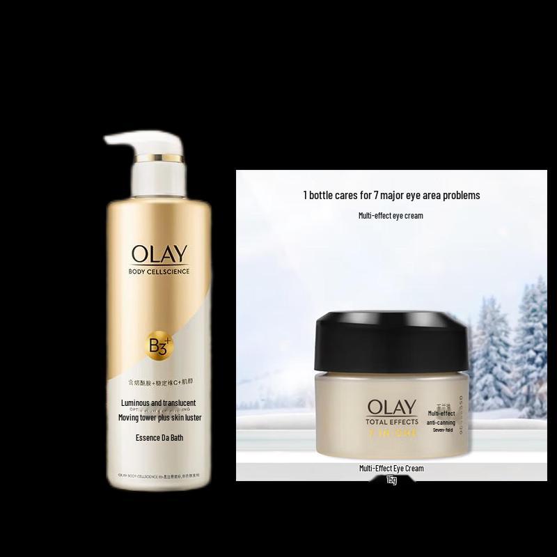 Olay Shower Gel & Multi-Effect Eye Cream Set