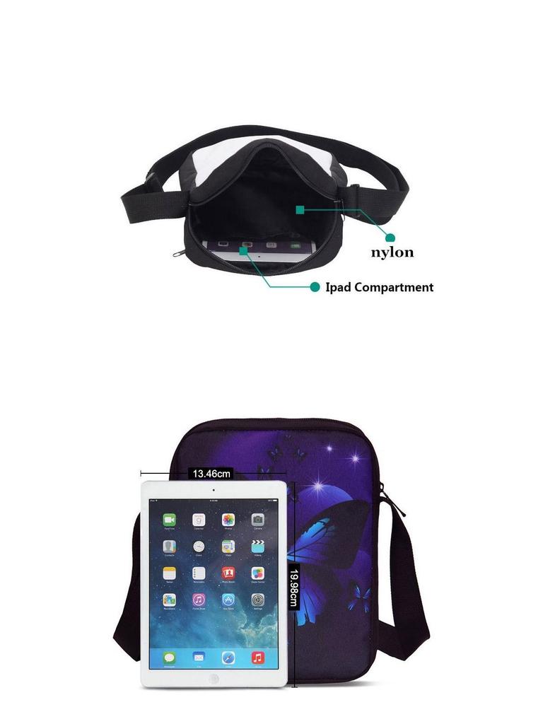 K-POP Lovci démonů Studentský batoh - 3 kusy