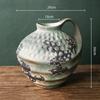 Ceramic Vase Coarse Earthenware Pot Flower Vase Flower Arrangement Accessories Ceramic Handicrafts Home Decoration Flowerpot