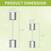 360 Stück Schnell durchbrennende Glas Sicherungen Sortiment-Kit 24 Werte Auto Sicherungen Sortiment-Kit 250V 0,5A-25A 5x20mm 6x30mm Glas Sicherungen