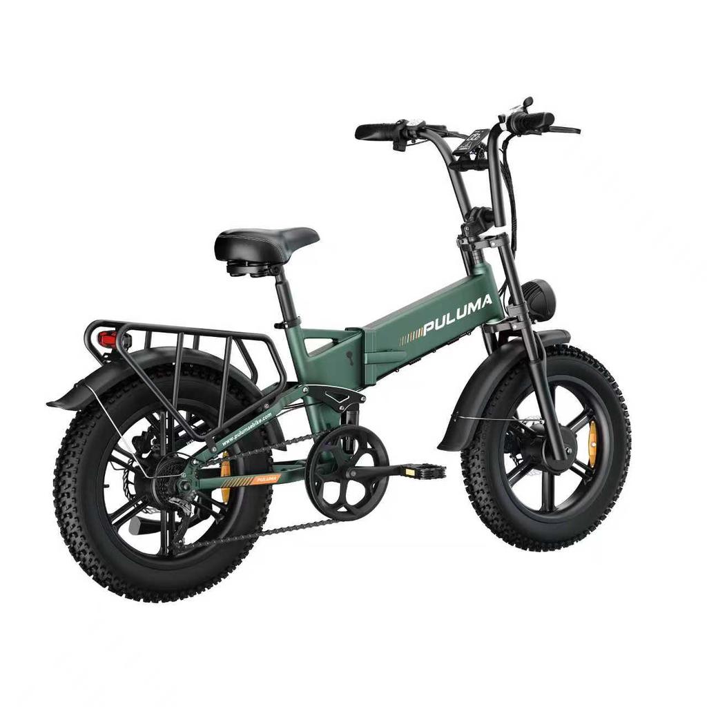 PULUMA PE500 Folding Electric Bike Dual Motor 20inch with 48V17.5AH Battery