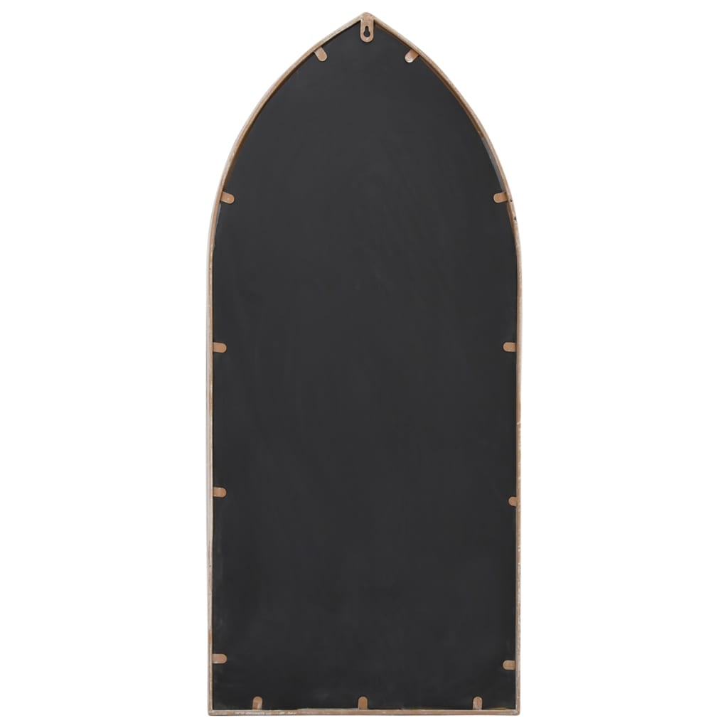 Garden Mirror Sand 100x45 Cm Iron