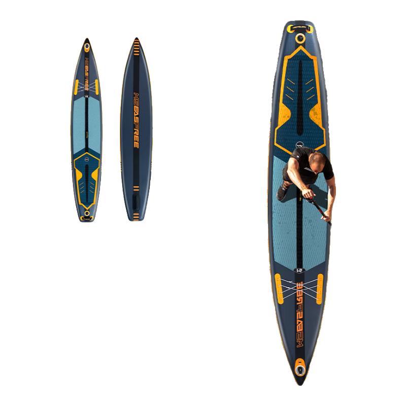 MSEASFREE Inflatable SUP Paddle & Fishing Board