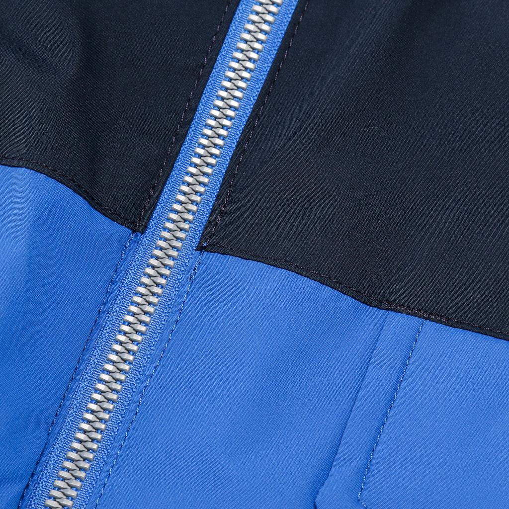 Timberland Windproof Warm Spliced Long Sleeve Hooded Jacket Men Jackets Navy-Blue A2EQK-AT0