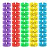 Efficient Poultry Leg Rings Foot Rings Pack of 100 Identification Leg Bands Numbered Clip On Poultry Leg Rings for Farm