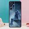 Cartoon Space Astronaut Phone Case For Samsung Galaxy S25 S23 S22 S21 Ultra S9 S10 S20 Plus S24 FE Funda Cover Shell