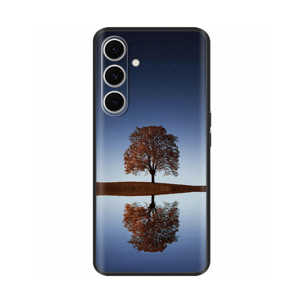 For Samsung Galaxy S24 FE Case Soft Black Silicone TPU Coque for Galaxy S24 Plus S24+ S24FE 5G Phone Cover Capa S 24 FE Shell