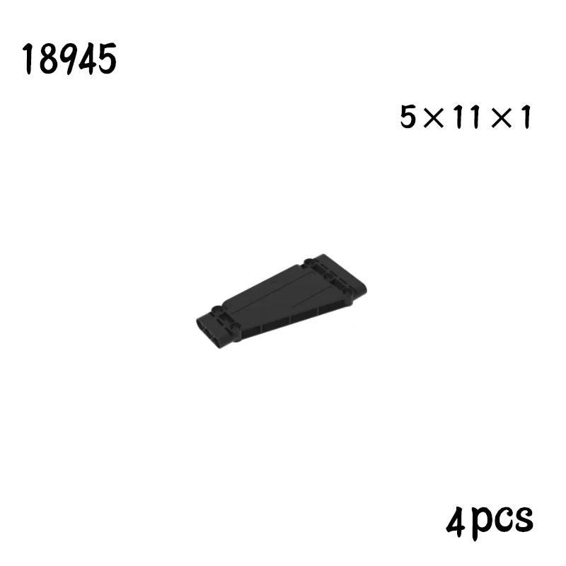 Non-Toxic Technical Parts Flat Panel Plate 1X3X11 Mechanical Building Blocks Car Moc Parts Brick Toy 11954 18944 18945 24116 24119 62531