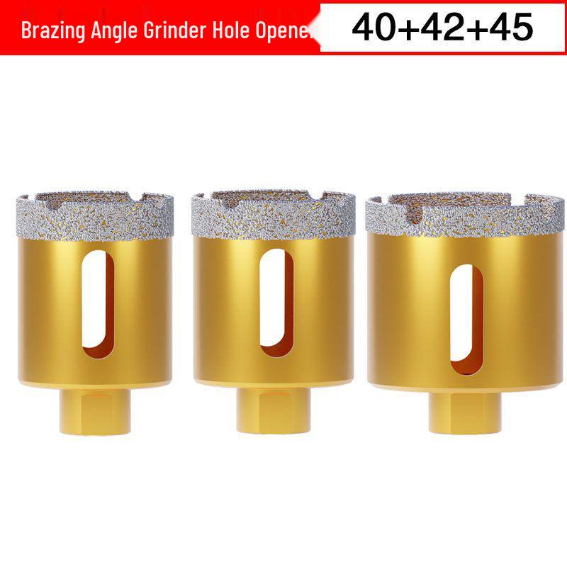 Dual-Purpose Angle Grinder Drill Bit for Porcelain, Granite, and Vitrified Tiles