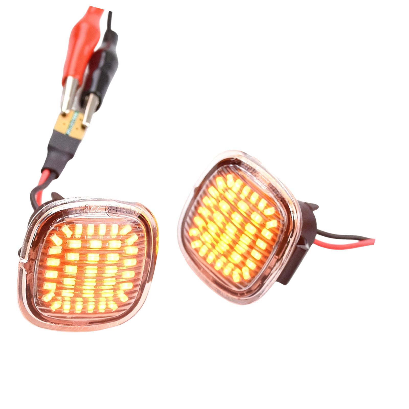 

2pcs Easy Installation Waterproof LED Turn Signal Light Side Marker Lamp For Mk1 MK2 B5 4D0949127 1U0949127B 1U0949127C белый