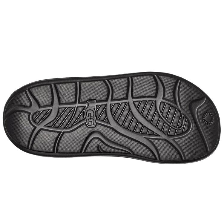 UGG Sport Yeah Slide 'Black White' Men's 1132150-BLK