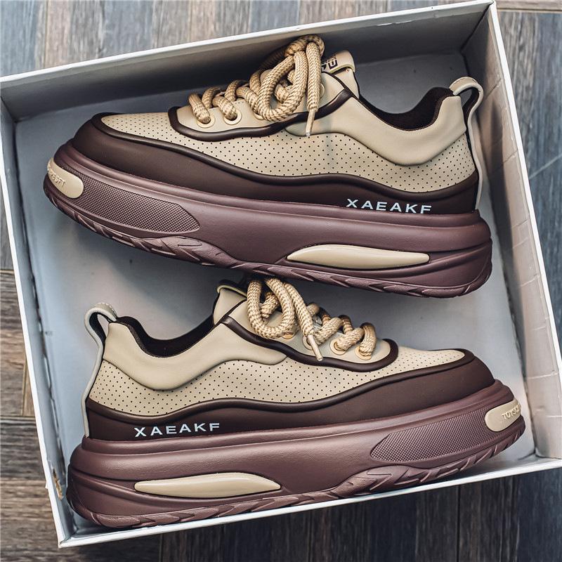 

New High Quality Men s Sneakers Youth Versatile Casual Shoes Soft Bottom Comfortable Campus Style Student Sports Running Shoes 44