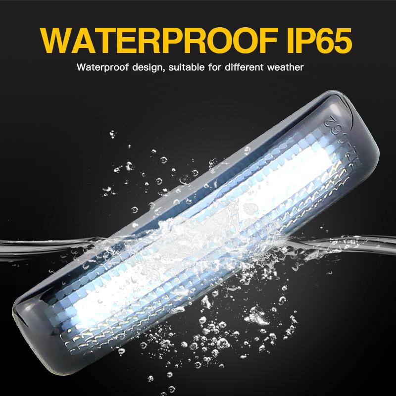 2PCS LED Side Marker Lamp White Light for Land Rover Freelander 2 Discovery 3 4 Discovery 4 Rang Rover Sport OEM XGB000071