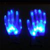 1Pair LED Light Up Hand Finger Gloves Halloween Christmas Costume Dance Decor