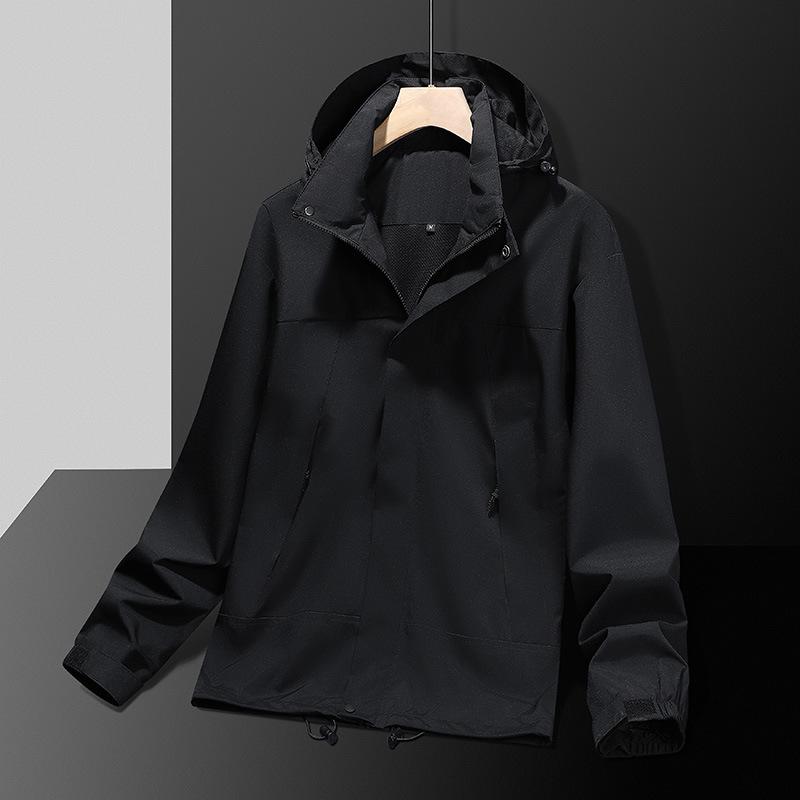 Men’s 2024 Casual Hooded Outdoor Sports Jacket for Youth