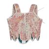 Tie Up Corset TankTop for Women Slimming Body Shaper LaceUp Tied Waist Trainer Girdle Teens Girl French Style Bustier