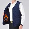 Men Waistcoat V-Neck Sleeveless Solid Color Single Breasted Vest Coat with Pockets