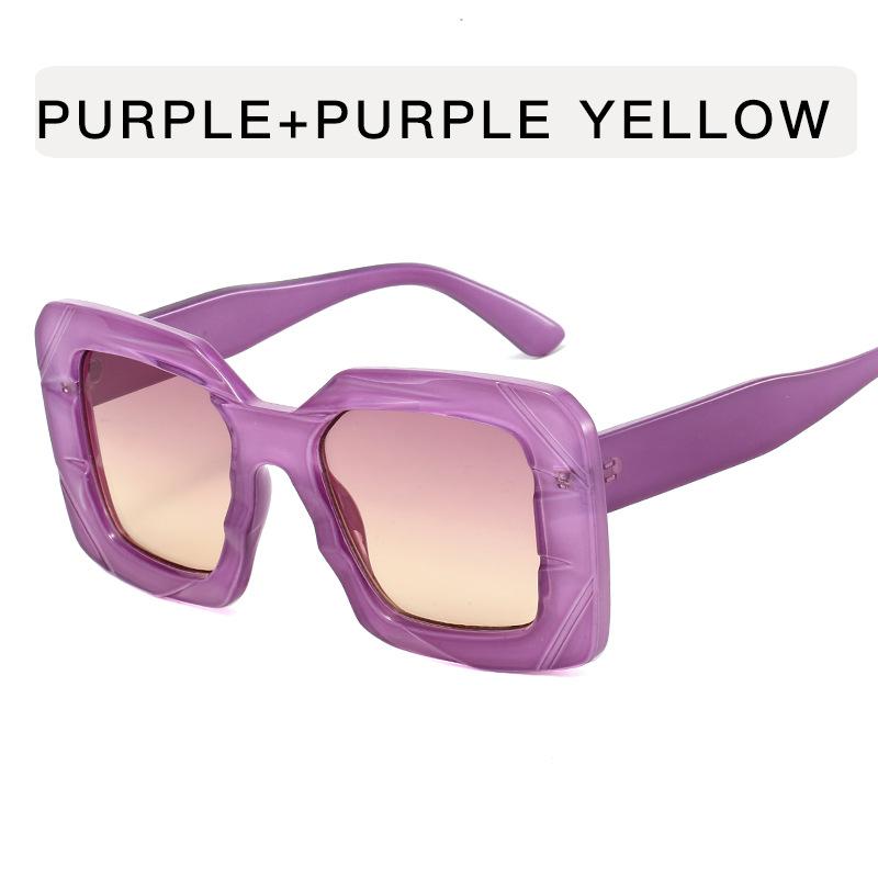 Fashion Style Women's Sunglasses Square Shape Stylish Men's Sun Glasses European American Stylish Glasses for Women