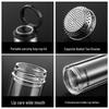 Fuguang Double-Layer Glass Water Bottle with Lid and Filter