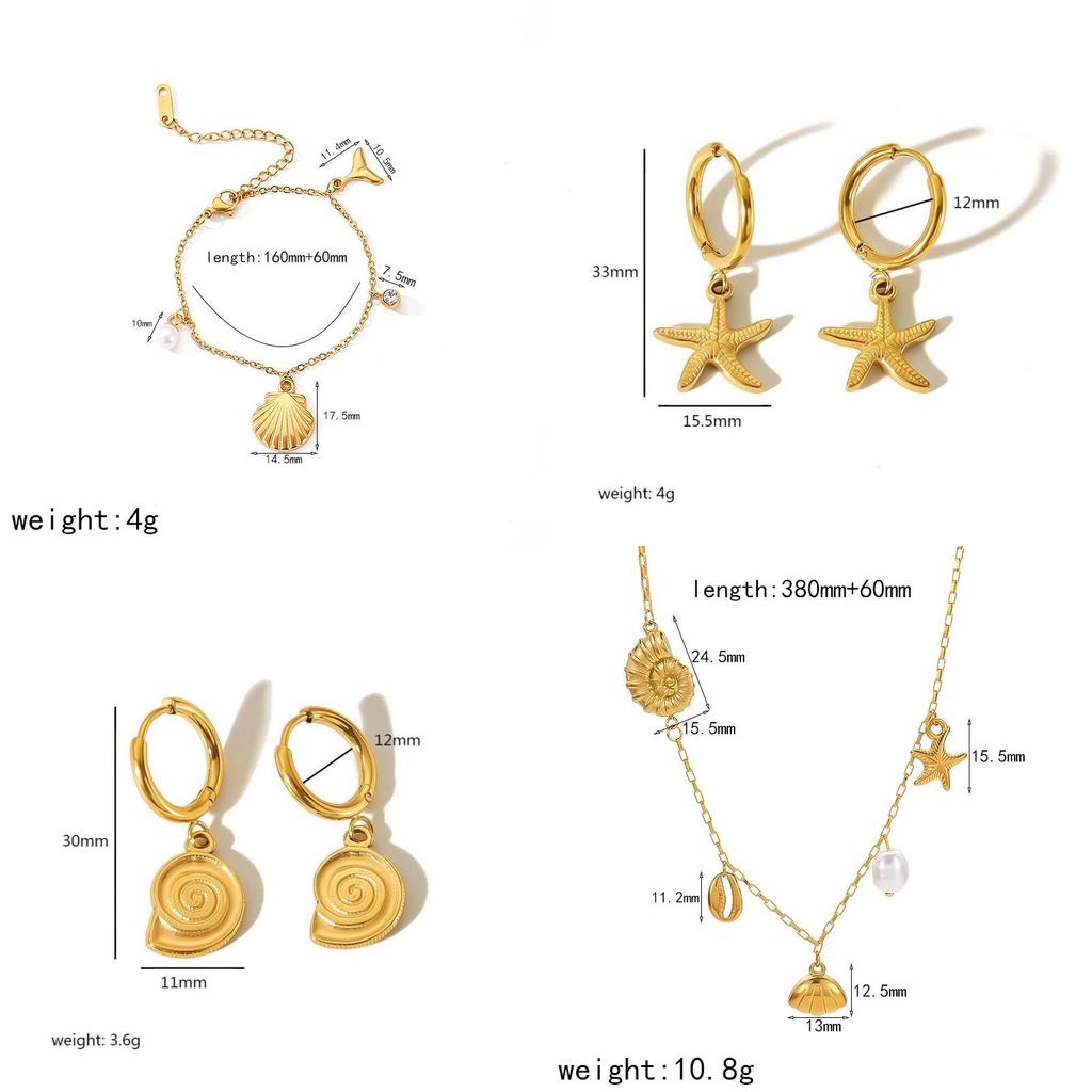 Ocean Elements Stainless Steel Choker With Shell Charm For Women Casual Wear