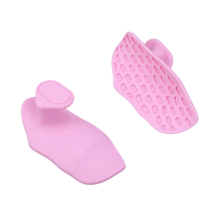 Silicone Antislip Workout Grip Sports Gym Gloves Weight Lifting Grip Hand Gripper for Dumbbell Lifting Bodybuilding