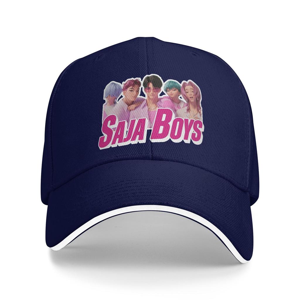 Letní Ležérní Baseballová Čepice Saja Boys Kpop Lovci Démonů Kpop Rock Trucker Čepice Pro Unisex Muže Nastavitelná y2k Retro Baseballové Čepice