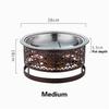 Hotel Dry Pots Solid fuel Stainless steel pot pots and pans Cookware Cooking pot Alcohol heater Commercial small hot pots