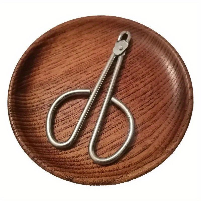 2Pcs Classic Simple Pine Nut Clamp Practical with Pine Nut Pliers Nut Clamp Labor-saving Durable Pine Nut Opener