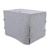 Dog Crate Cover Foldable Coldproof Felt Material Keep Warm Windproof Pet Kennel Cover for Winter Col