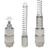 1Pcs with Protective Spring Pneumatic Quick Coupling Iron Plated Nickel SP PP 20 30 40 Air Hose Connector Standard EU