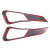 ABS carbon fiber For Range Rover Sport 2025 2025 Car Center Console Lower Storage Compartment Side Decorative Frame Accessories