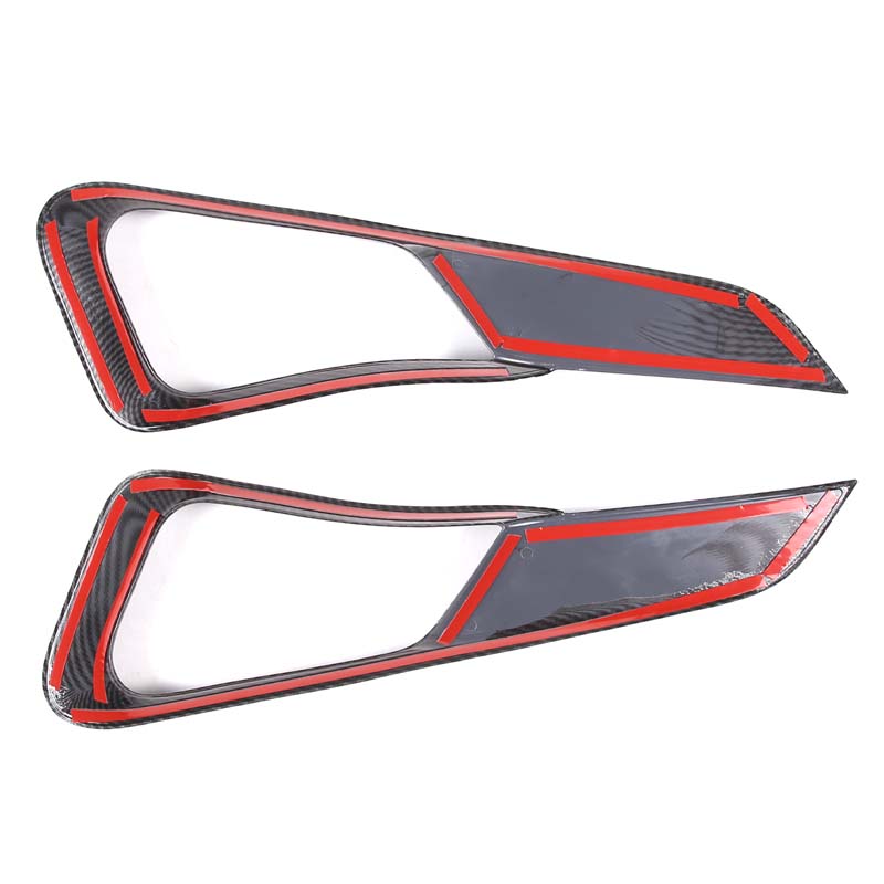 ABS carbon fiber For Range Rover Sport 2025 2025 Car Center Console Lower Storage Compartment Side Decorative Frame Accessories