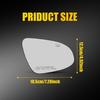 Passenger Side Heated Mirror Glass Fit Toyota Corolla 2014-18 19 TO1325117 1-5X