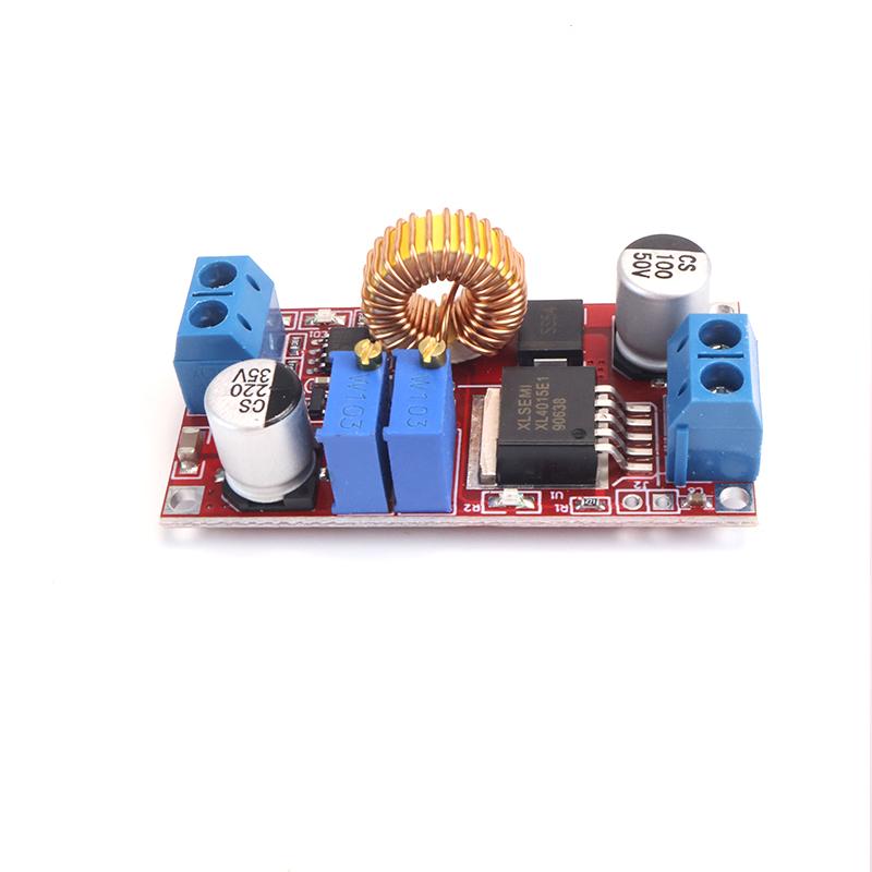 XL4015 5A 75W Buck Converter Module DC 4-38V to 1.25-36V Step Down Power Supply for LED Driver Solar Motor Controller UPS DIY