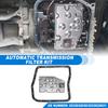 UXCELL A140E Automatic Transmission Filter Kit CVT Oil Cooler Filter Oil Pan Gasket Kit Fit for Toyota Camry 1988-1993